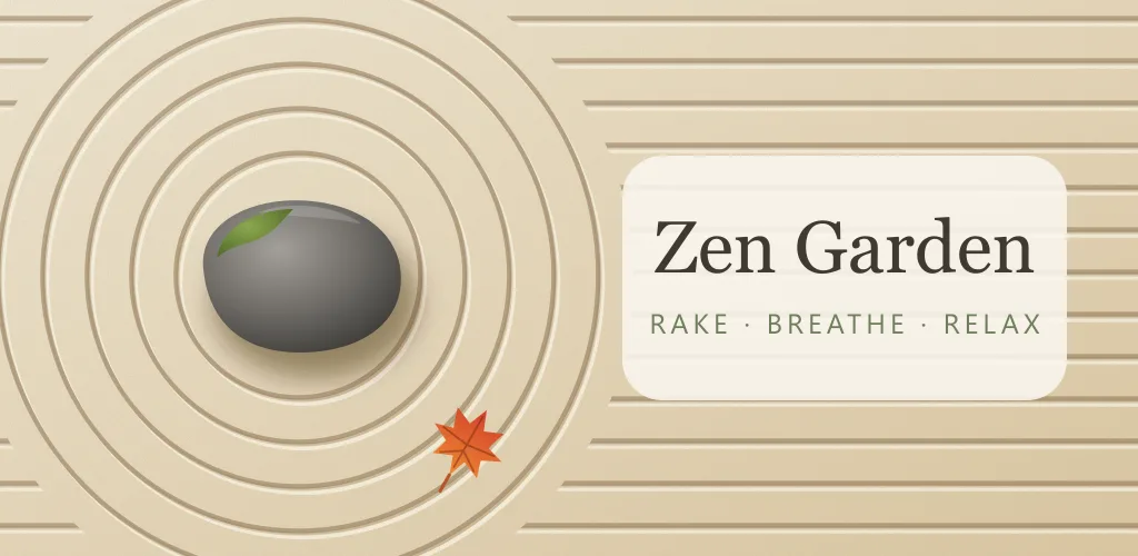 Zen Garden: Relax & Rake Sand